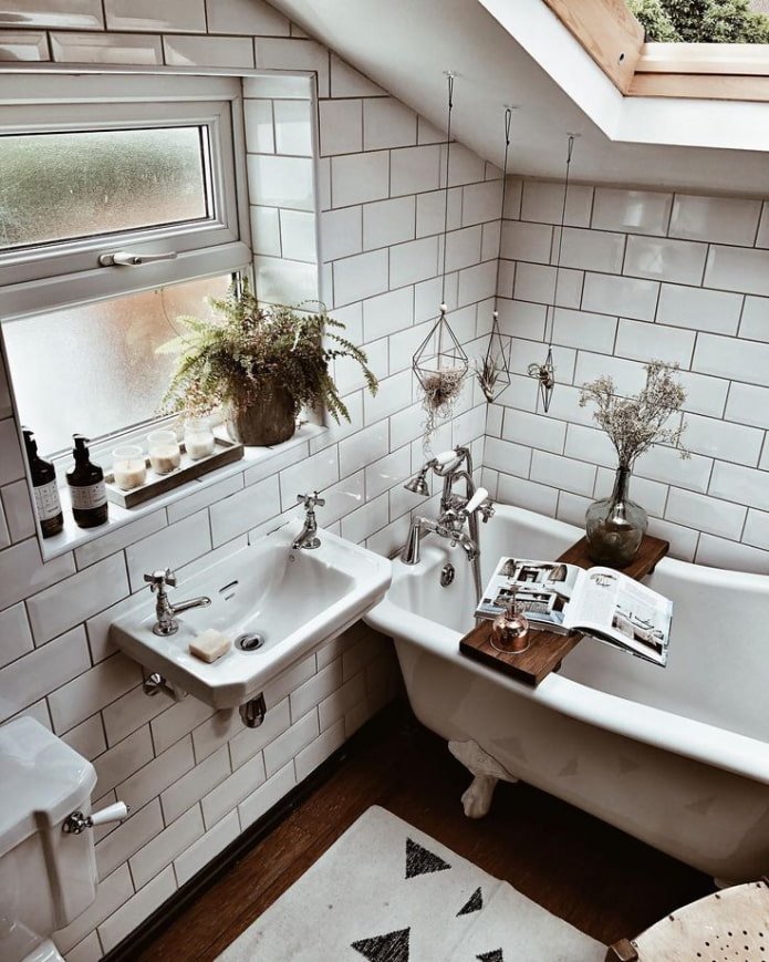 Bagno mansardato