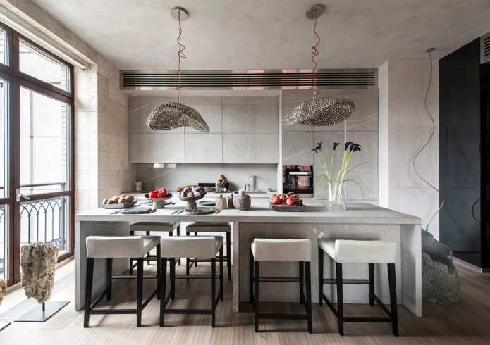 Illuminazione in stile contemporaneo