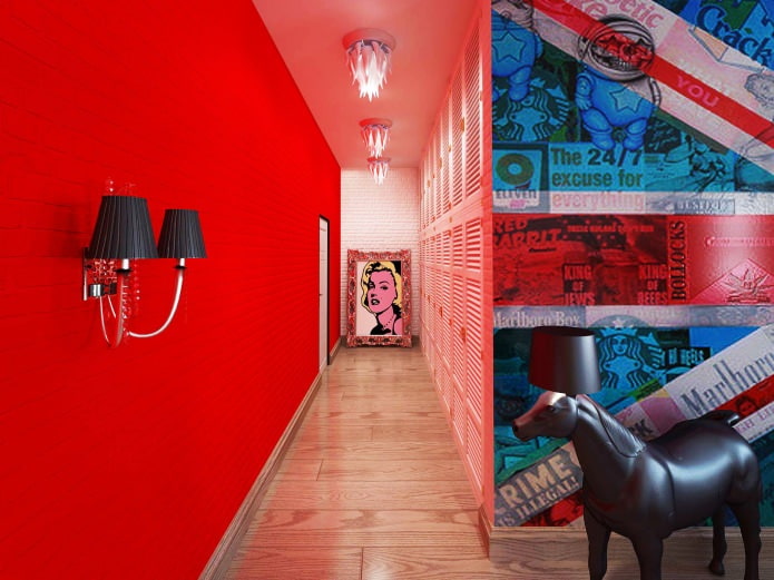 illuminazione pop art