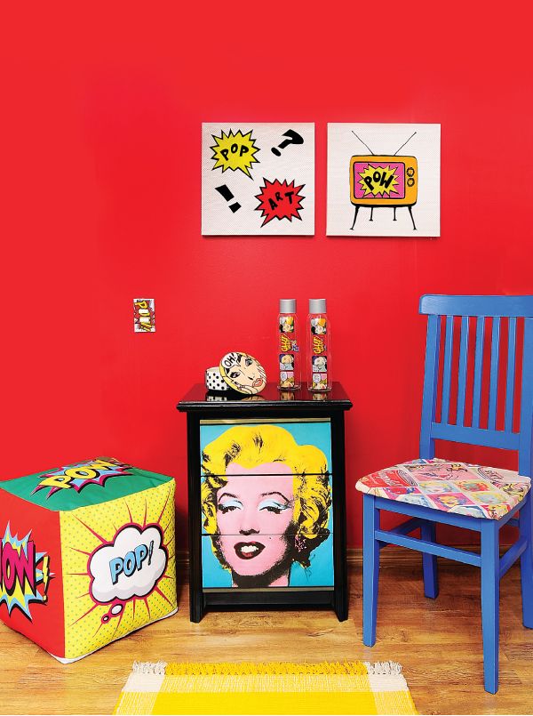 mobile con immagine di Monroe