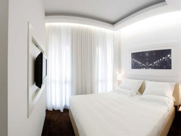 Minimalismo in camera da letto