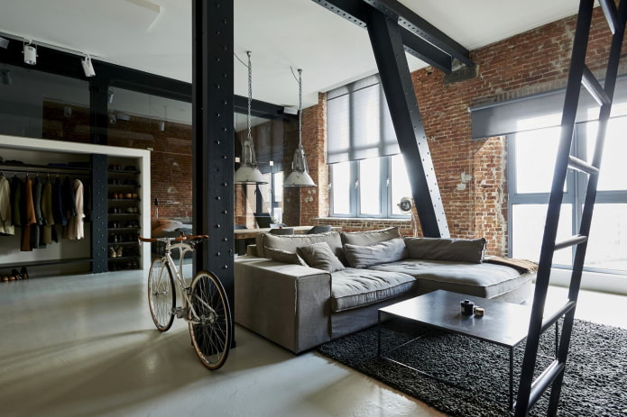 stile loft negli interni