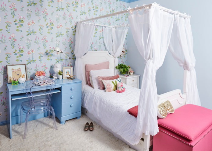 Shabby chic nella cameretta dei bambini