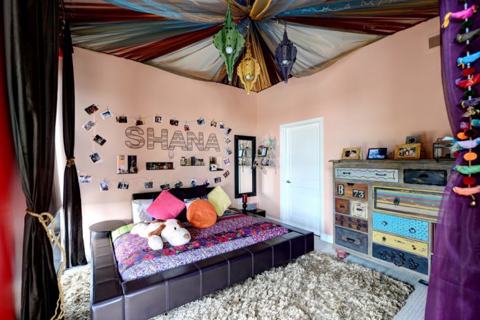 Interno in stile orientale