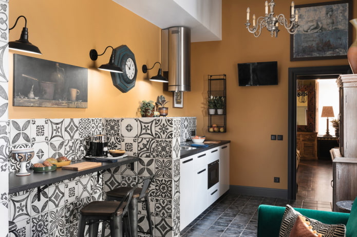 Stile mediterraneo in cucina