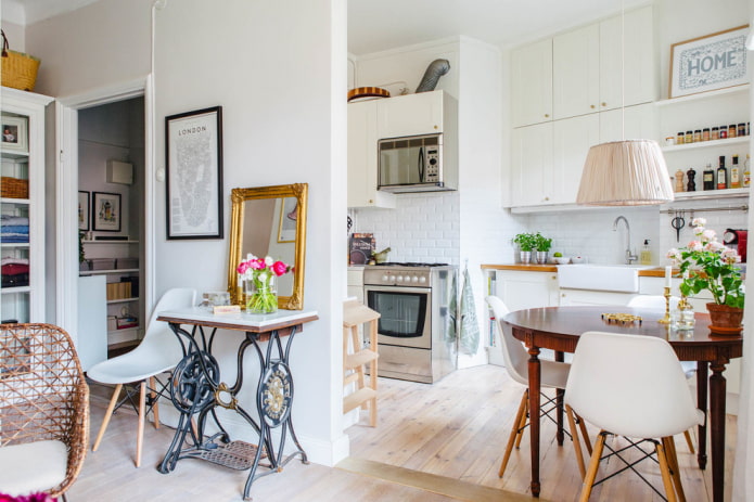 cucina in stile vintage