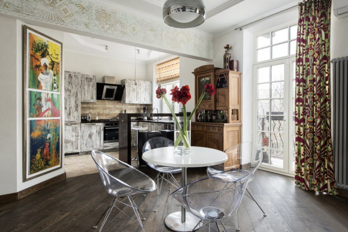 cucina in stile grunge