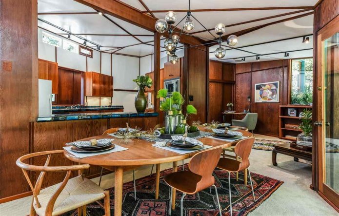tavolo trasformabile all'interno
