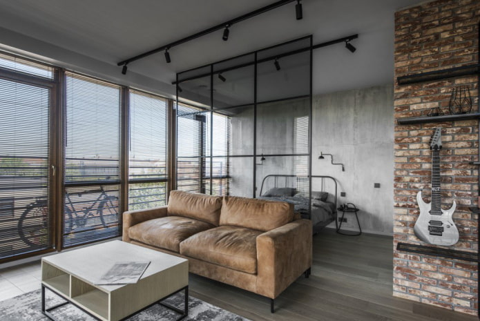studio design in stile industriale