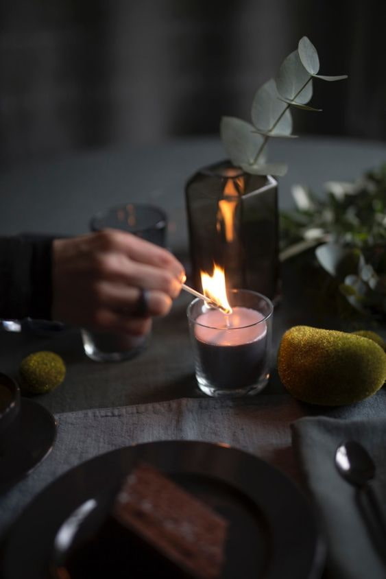Candele per l'intimità