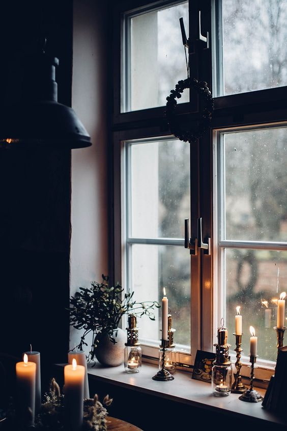 Riflesso di candele