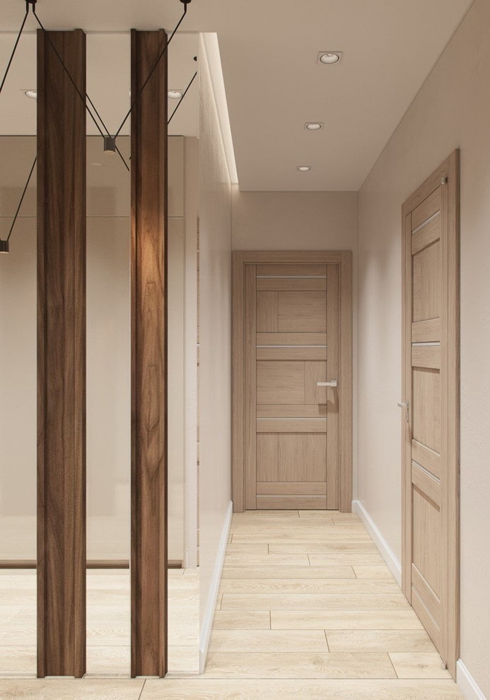 porte beige negli interni