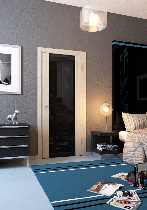 porte chiare con inserti all'interno