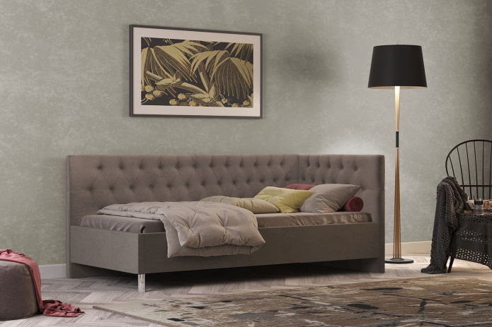 pouf con aggancio a carrozza all'interno