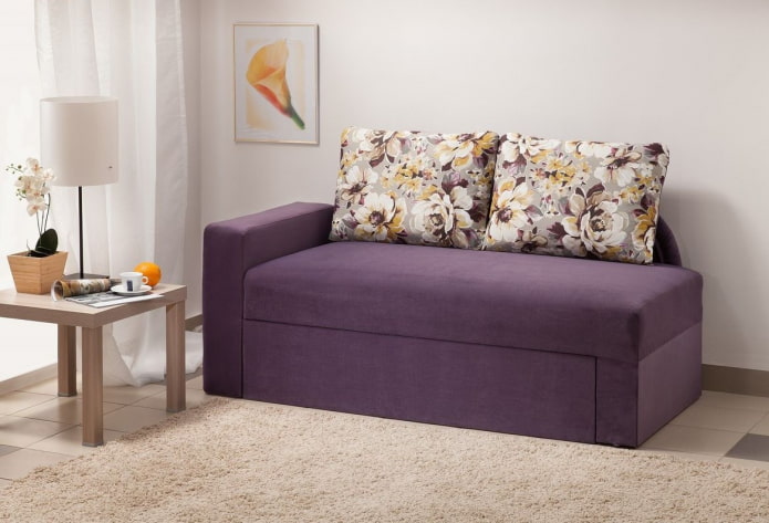 pouf con cuscini all'interno