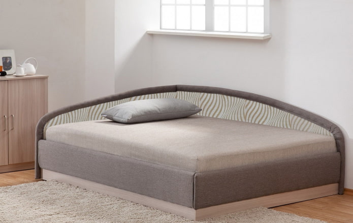 grande pouf all'interno