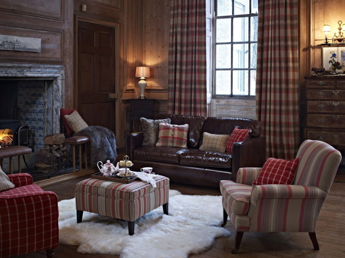 tessuti in stile inglese