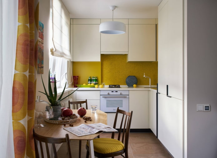 tende per la cucina