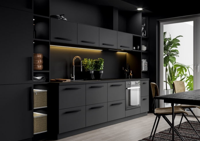 Cucina nera