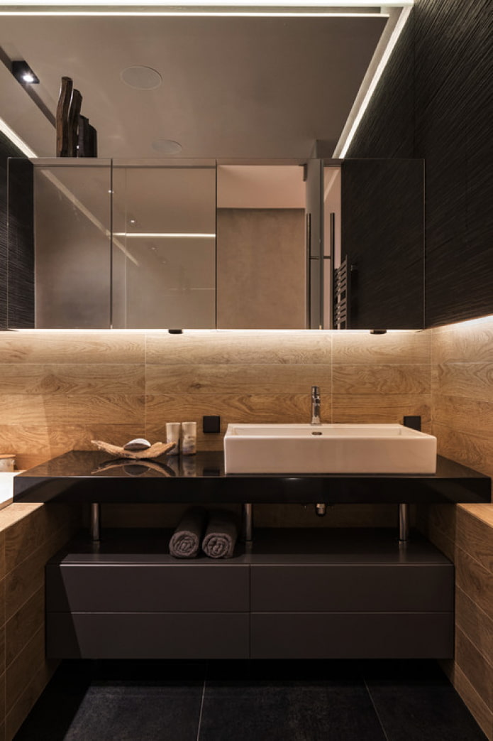 armadietti a specchio per il bagno