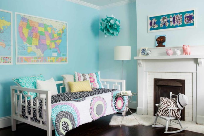 Cameretta con laminato scuro