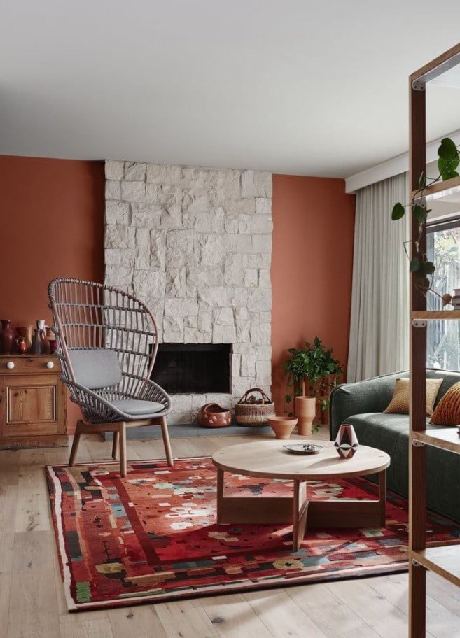 terracotta smorzata negli interni