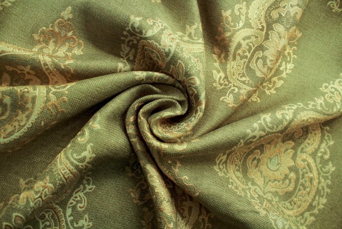 mobili jacquard verdi
