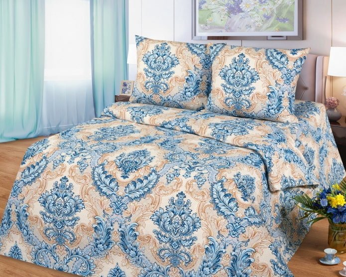 biancheria da letto in calicò