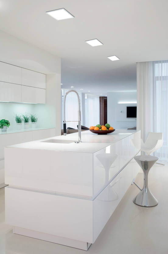 illuminazione spot nell'interior design
