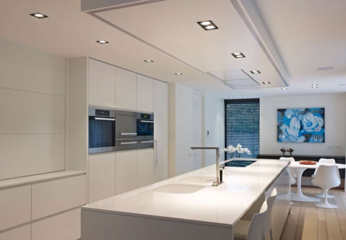 illuminazione spot nell'interior design