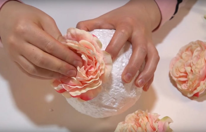 Incolla su fiori grandi