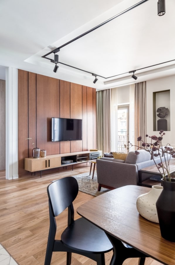 zonizzazione dello studio con illuminazione