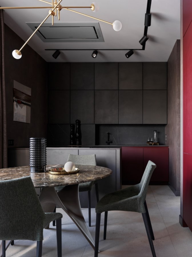 luce direzionale in cucina
