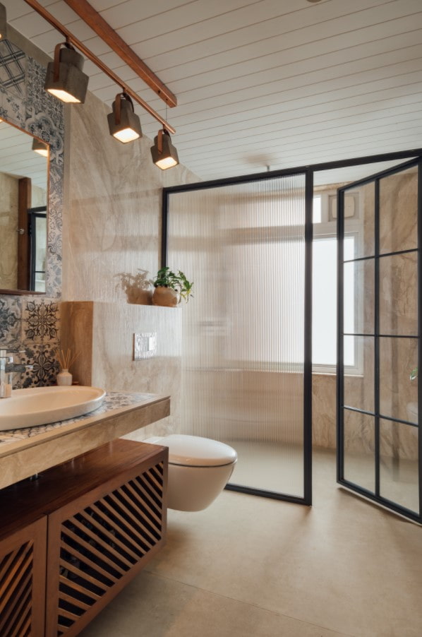 illuminazione del bagno