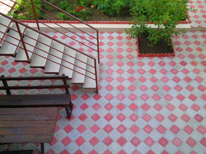 lastra per pavimentazione camomilla