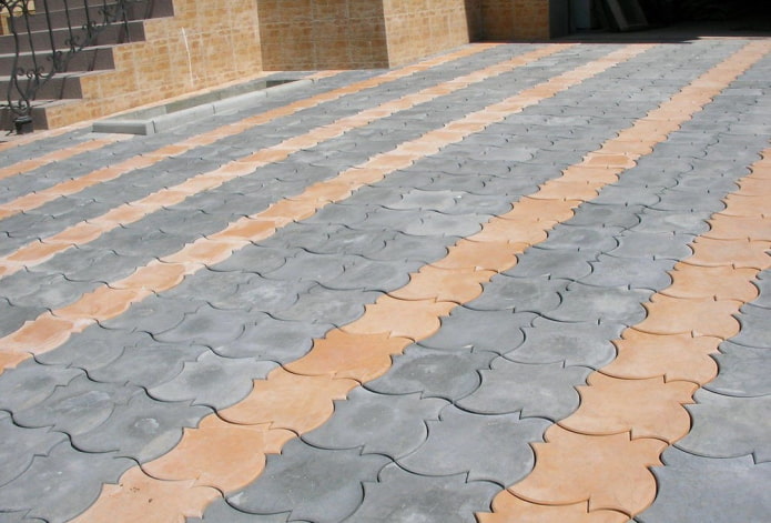 lastra per pavimentazione a forma di acero