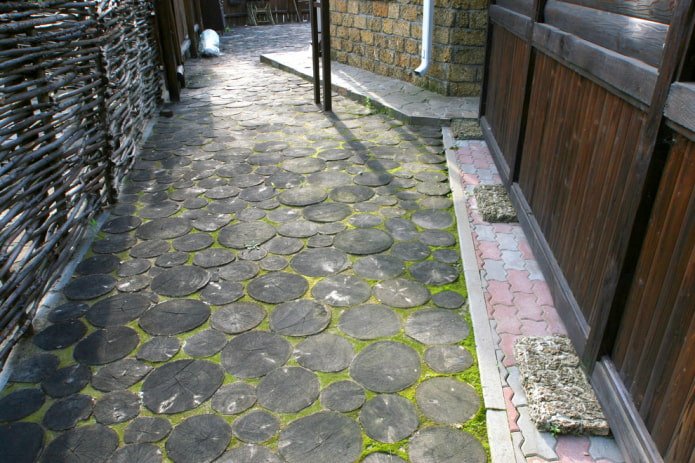 piastrella per pavimentazione con texture legno
