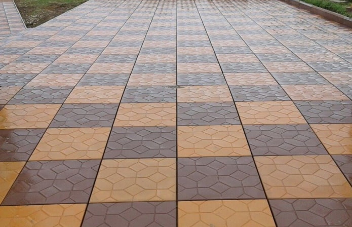 piastrella per pavimentazione con una trama a moquette