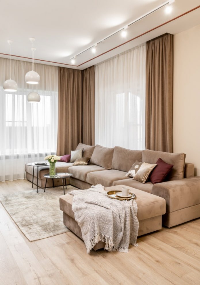 interno monocromatico beige