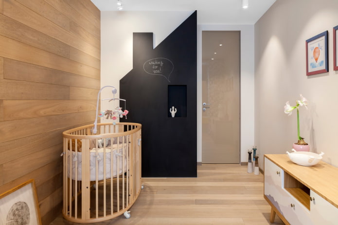 porte beige all'interno