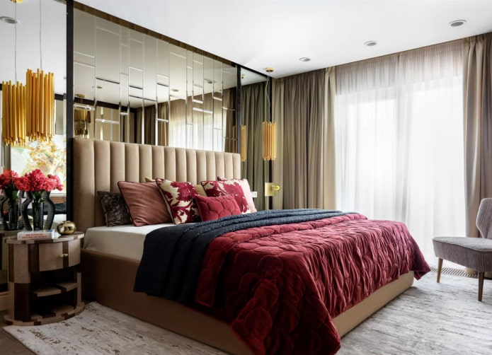 camera da letto in stile moderno