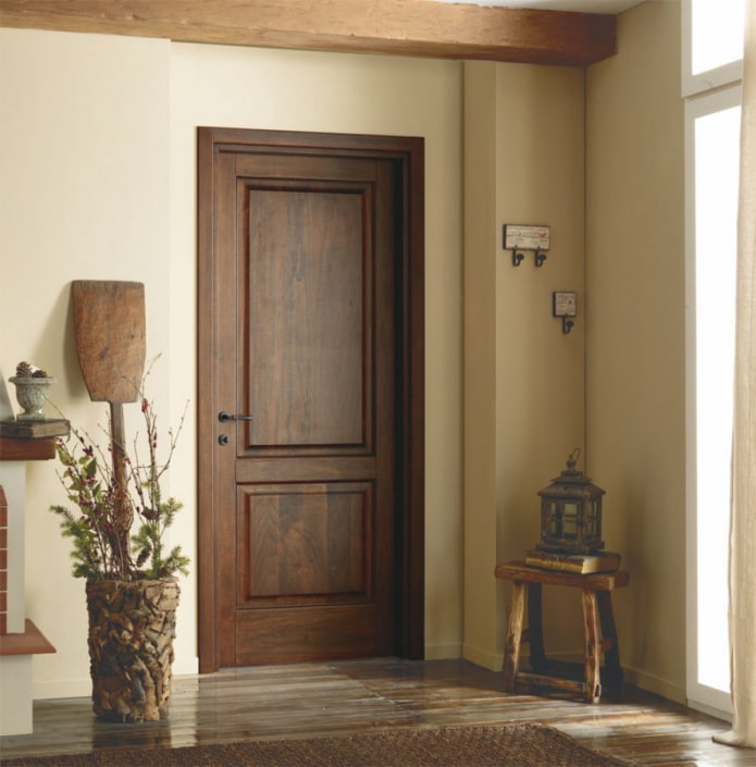 porte in legno negli interni