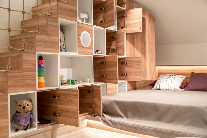 mobili in legno per cameretta