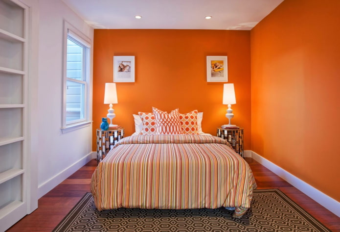 design della camera da letto in stile meridionale