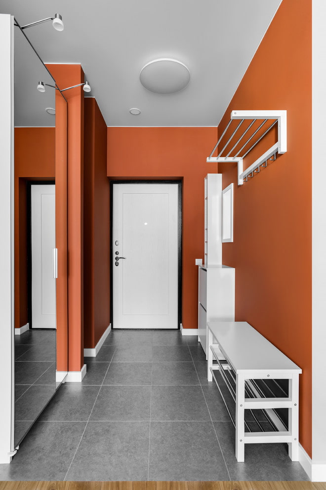 combinazione di colori del corridoio