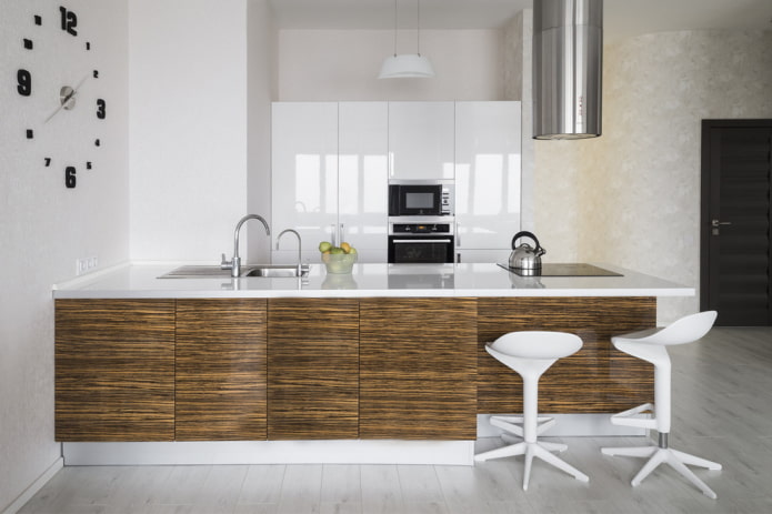 combinazione di colori per pareti in stile moderno
