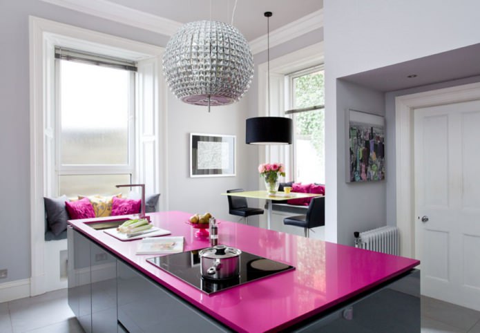 piano di lavoro rosa
