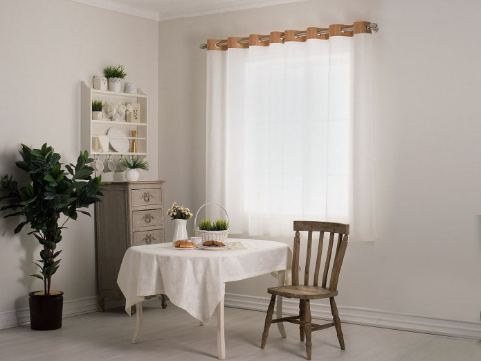 tulle corto all'interno