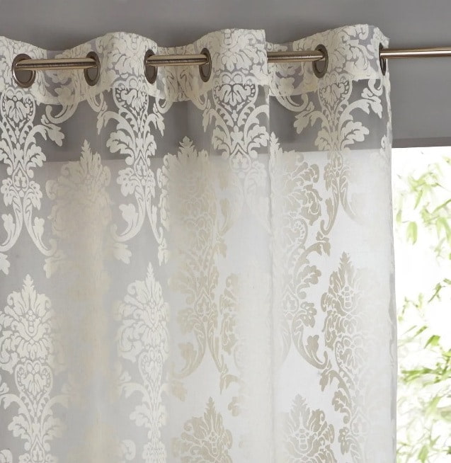 tulle con stampa monogramma