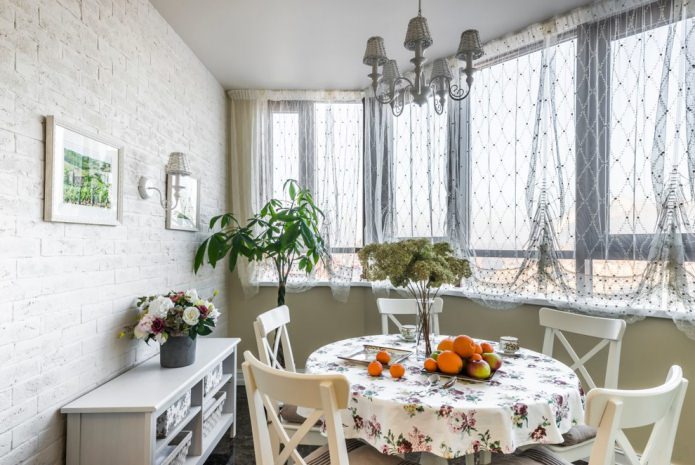 loggia in stile provenzale